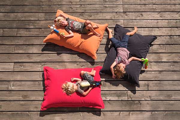 Poefjes en zitzakken